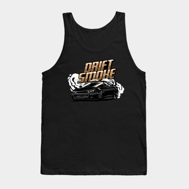 SUPRA MK4 DRIFT SMOKE - PAPAYA STREETART Tank Top by papayastreetart